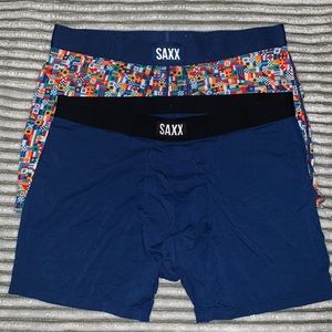 2 pair of Saxx Undercover Boxer Briefs